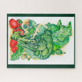 Beeren und Broccoli Puzzle (Horizontal)