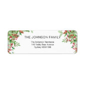 Beeren von Wasserfarben und Grünanlagen (Vorne)