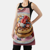 Beeren-Waffel-Frühstücksteller Schürze (InSitu)