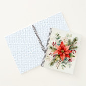 Beeren-Wasserfarben-Blumen-Notizbuch Notizblock (Innenseite)