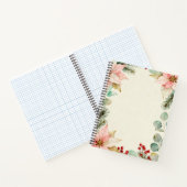 Beeren-Watercolor-Blumen-Notizbuch Notizblock (Innenseite)