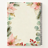 Beeren-Watercolor-Blumen-Notizbuch Notizblock (Rückseite)