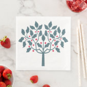 Beerenbaum Serviette (Beispiel)