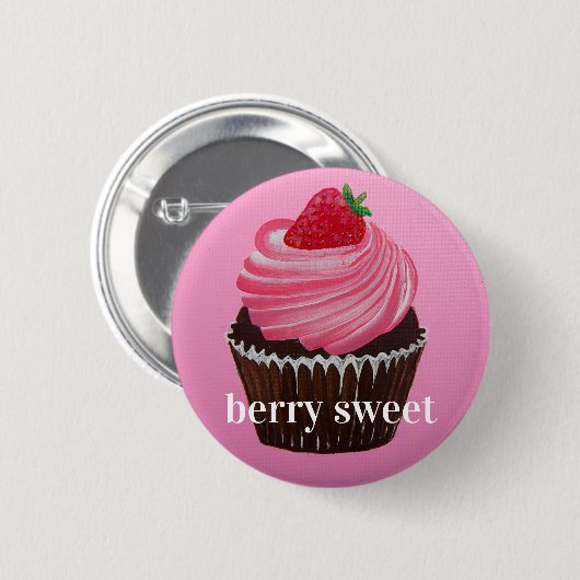 Beerenbonbon Button (Vorne & Hinten)