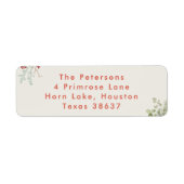 Beerencreme botanische Weihnachtsfeiertagen (Vorne)