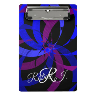 Beerengemisch Geometrisches Mini-Schreibbrett Mini Klemmbrett