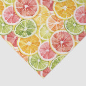 Beerengrüner Limetten-Orangen-Pink-Frucht-Junggese Seidenpapier (Ausschnitt)