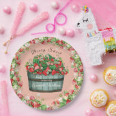 Beerenküche Babydusche Einladung Pappteller (Party)