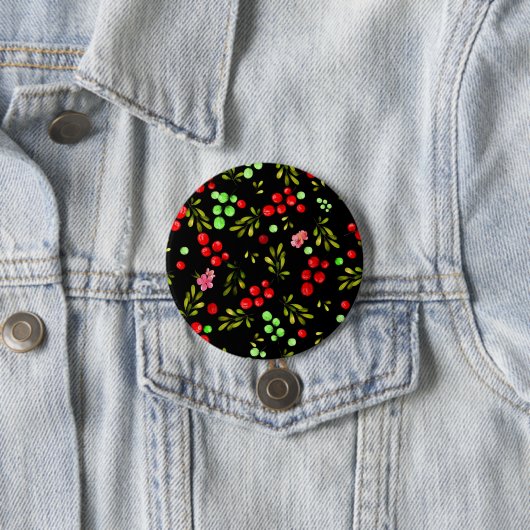 Beerenmuster Button (Beispiel)