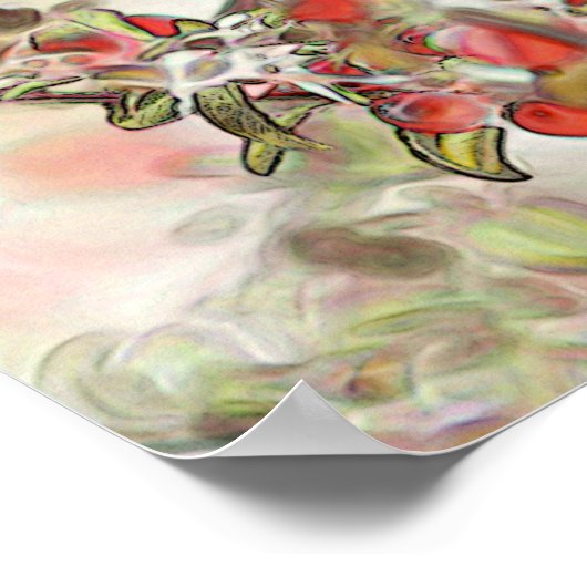 Beerenposter Poster (Ecke)