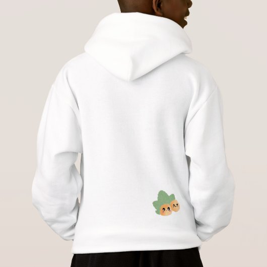 Beerenpulli, niedlich hoodie (Rückseite)