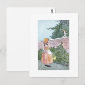 Beerensammeln Postkarte (Vorne/Hinten)