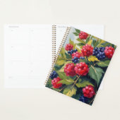 Beerenstrauch Himbeeren Brombeeren Wasserfarbe Obs Planer (Anzeige)