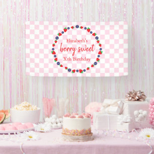 Beerensüßer Geburtstag Banner
