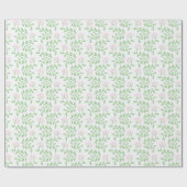 Beerentraube in Rosa und Grün Geschenkpapier (Flach)