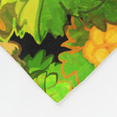 Beerenwolken Fleecedecke (Ecke)