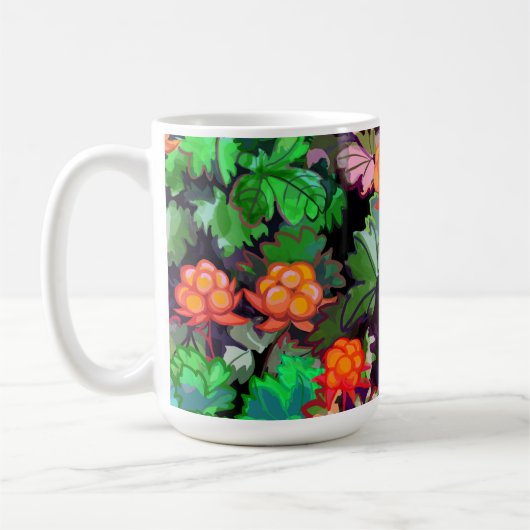 Beerenwolken Kaffeetasse (Links)