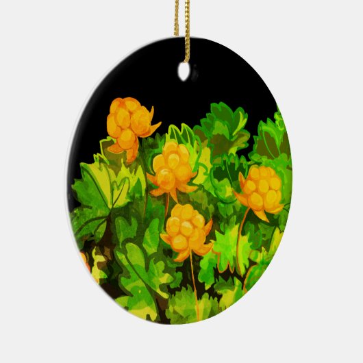 Beerenwolken Keramik Ornament (Rechts)