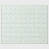 Beerenzweig in Schiefer und Grün Geschenkpapier (Flach)