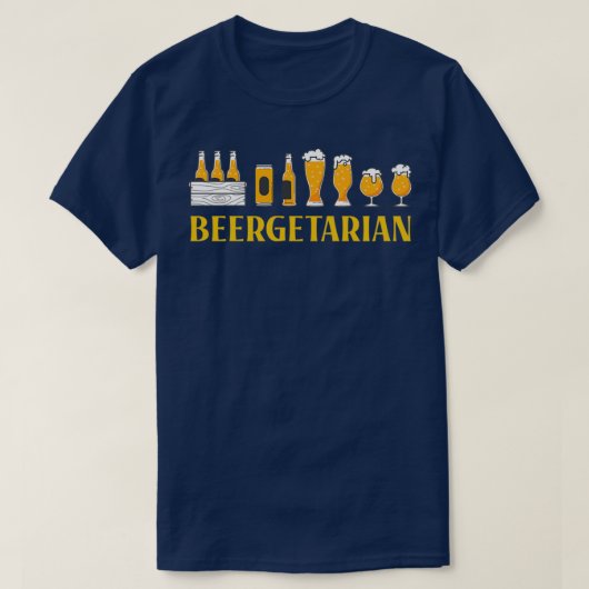 Beergetarian T T-Shirt (Design vorne)