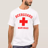 Beerguard Lifeguard Personalisieren T - Shirt (Vorderseite)