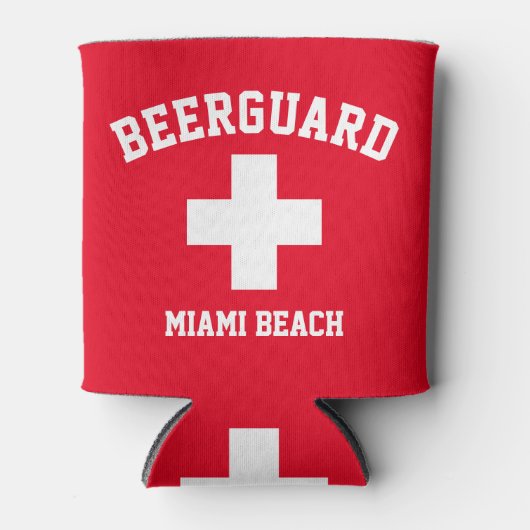 Beerguard Lifeguard Personalize Can Cooler Dosenkühler (Vorderseite)