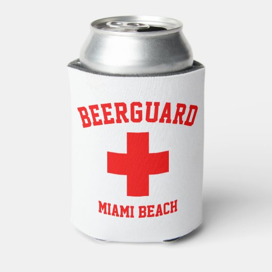 Beerguard Lifeguard personalize Dosenkühler (Kanne Rückseite)