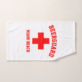 Beerguard Lifeguard personalize Handtuch (Handtuch)