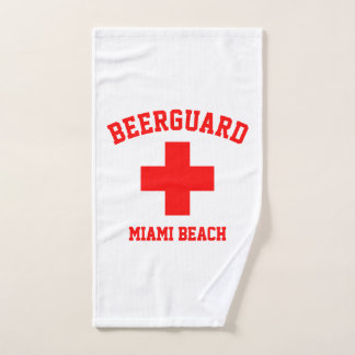Beerguard Lifeguard personalize Handtuch