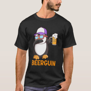Beerguin Beer Pinguin Party Festival Beer T-Shirt