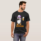 Beerguin Beer Pinguin Party Festival Beer T-Shirt (Vorne ganz)