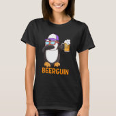 Beerguin Beer Pinguin Party Festival Beer T-Shirt (Vorderseite)