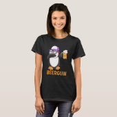 Beerguin Beer Pinguin Party Festival Beer T-Shirt (Vorne ganz)