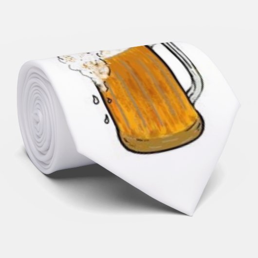 Beermug1 Krawatte (Gerollt)