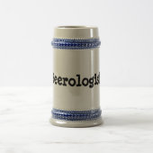 Beerologist Zitat Stein Bierglas (Mittel)