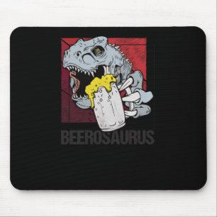 Beerosaurus Bierosaurier Bier Alkohol - Bier Mousepad