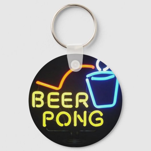 Beerpong Schlüsselanhänger (Vorderseite)