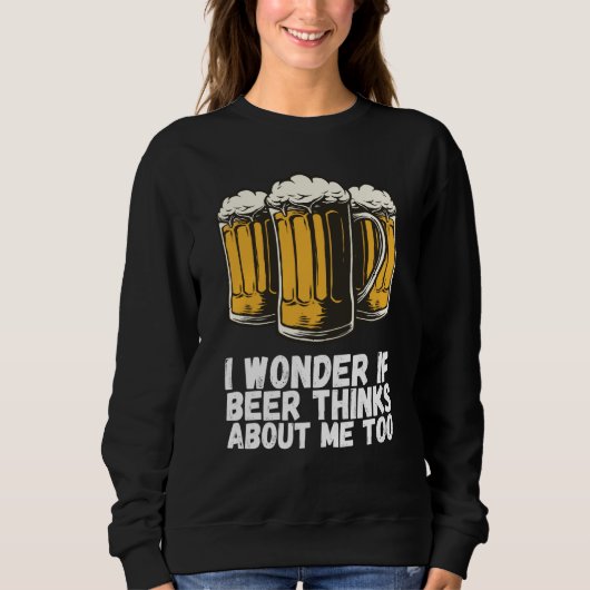 Beers Alcohol Party Sweatshirt (Vorderseite)