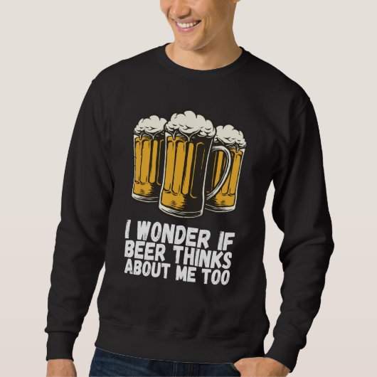Beers Alcohol Party Sweatshirt (Vorderseite)
