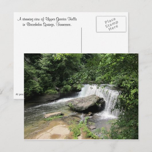 Beersheba Springs Postcard Postkarte (Vorne/Hinten)