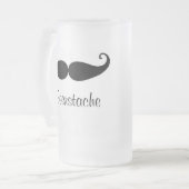 Beerstache Bier-Tasse Mattglas Bierglas (Vorderseite Links)