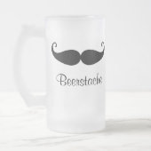 Beerstache Bier-Tasse Mattglas Bierglas (Links)