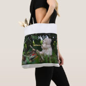 Beertje dat bij kampvuur zit. tasche (Von Nahem)