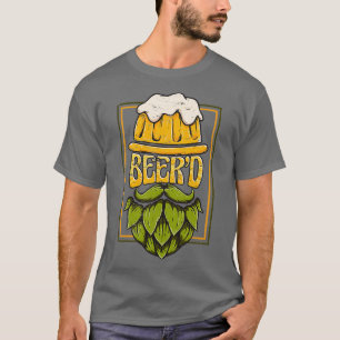 Beerx27d Bierkrebse Beer Lover Brew Master Beard D T-Shirt