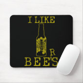 Bees & Beer - Funny Quote Beekeeng Beekeeper G Mousepad (Mit Mouse)