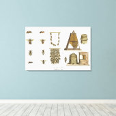 Bees and bee-keeping, from 'The Young Landsman', p Leinwanddruck (Insitu (Holzboden))