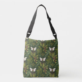 Bees and Foliage Crossbody Bag Tragetaschen Mit Langen Trägern