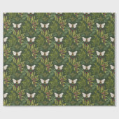 Bees and Foliage Wrapping Paper Geschenkpapier (Flach)