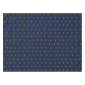 Bees – Bienen – Bee – Biene navy Tischdecke (Vorderseite (Horizontal))