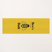Bee's Butt Yoga Mat Yogamatte (Vorderseite (Horizontal))